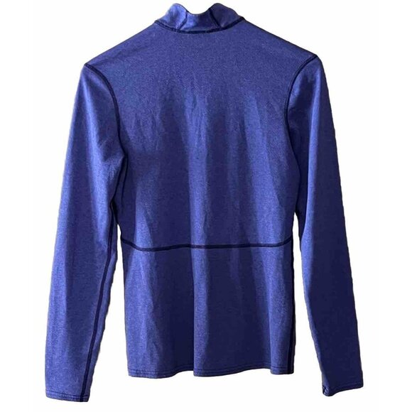 Patagonia Women's Small Capilene Fleece 1/4 Zip Baselayer Top Purple - Picture 3 of 5